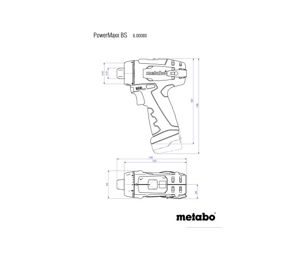 Metabo PowerMaxx BS Basic, фото №2 Metabo PowerMaxx BS Basic, фото №2