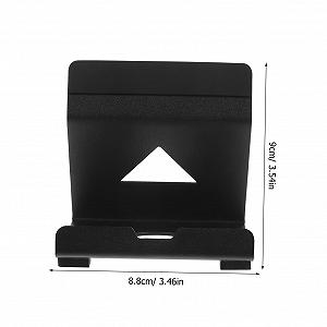 Подставка для портативных игровых консолей Operitacx Настольная Компактная Прочная Основа с Противоскользящей Подкладкой Совместима с PS5 Portal Портативный Игровой ПК и Switch Мобильный Держатель Консоли Черный synthetic.ua - Фото 1