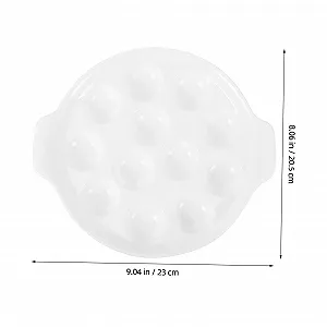 Форма для запікання равликів Gatuida керамічна з ручками термостійка біла ціна на synthetic.ua - Фото 1 Форма для запікання равликів Gatuida керамічна з ручками термостійка біла synthetic.ua - Фото 1