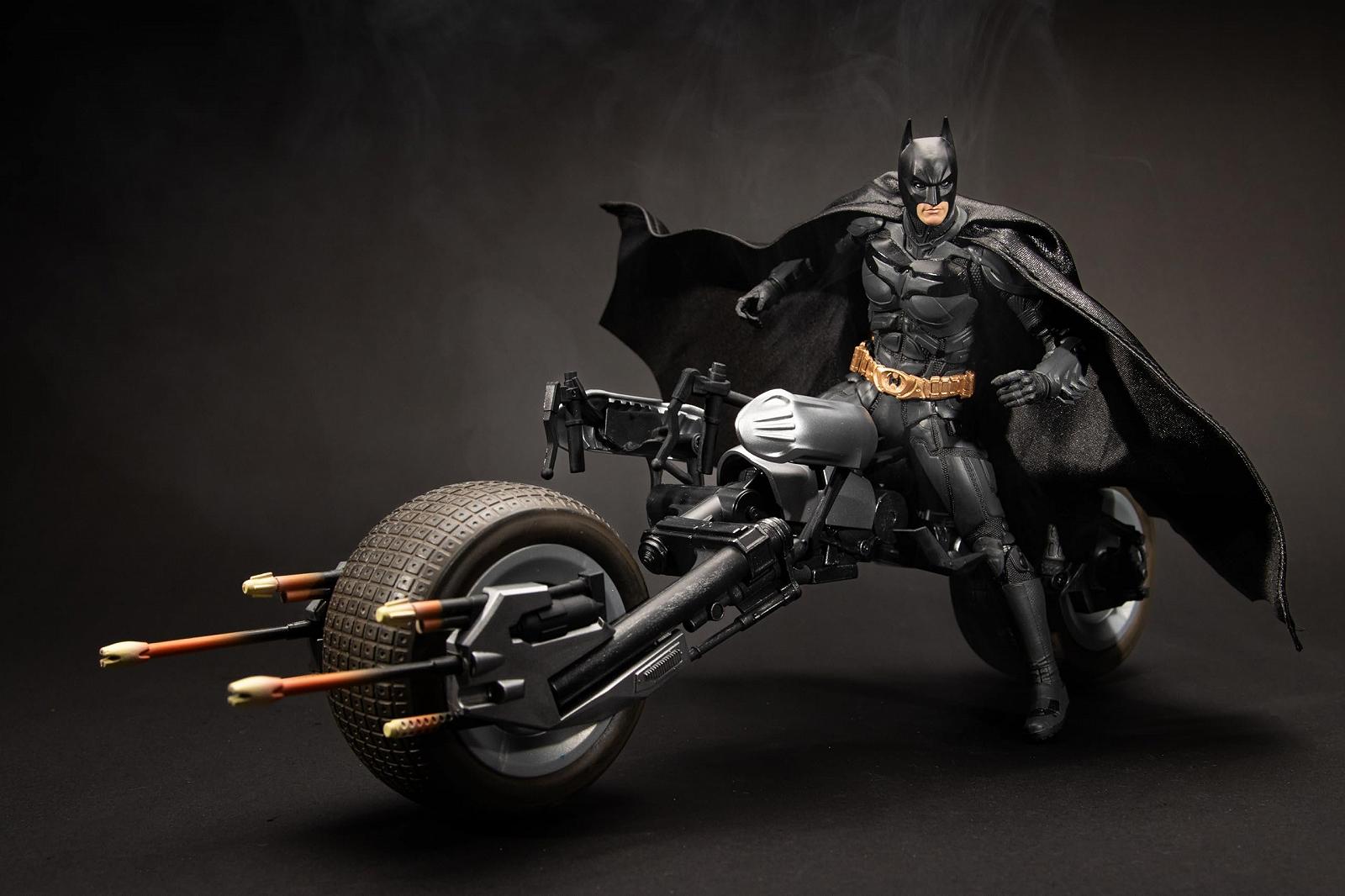 Фигурка с транспортом McFarlane DC Multiverse Бэтмен и Бэтпод 18 см, фото №6