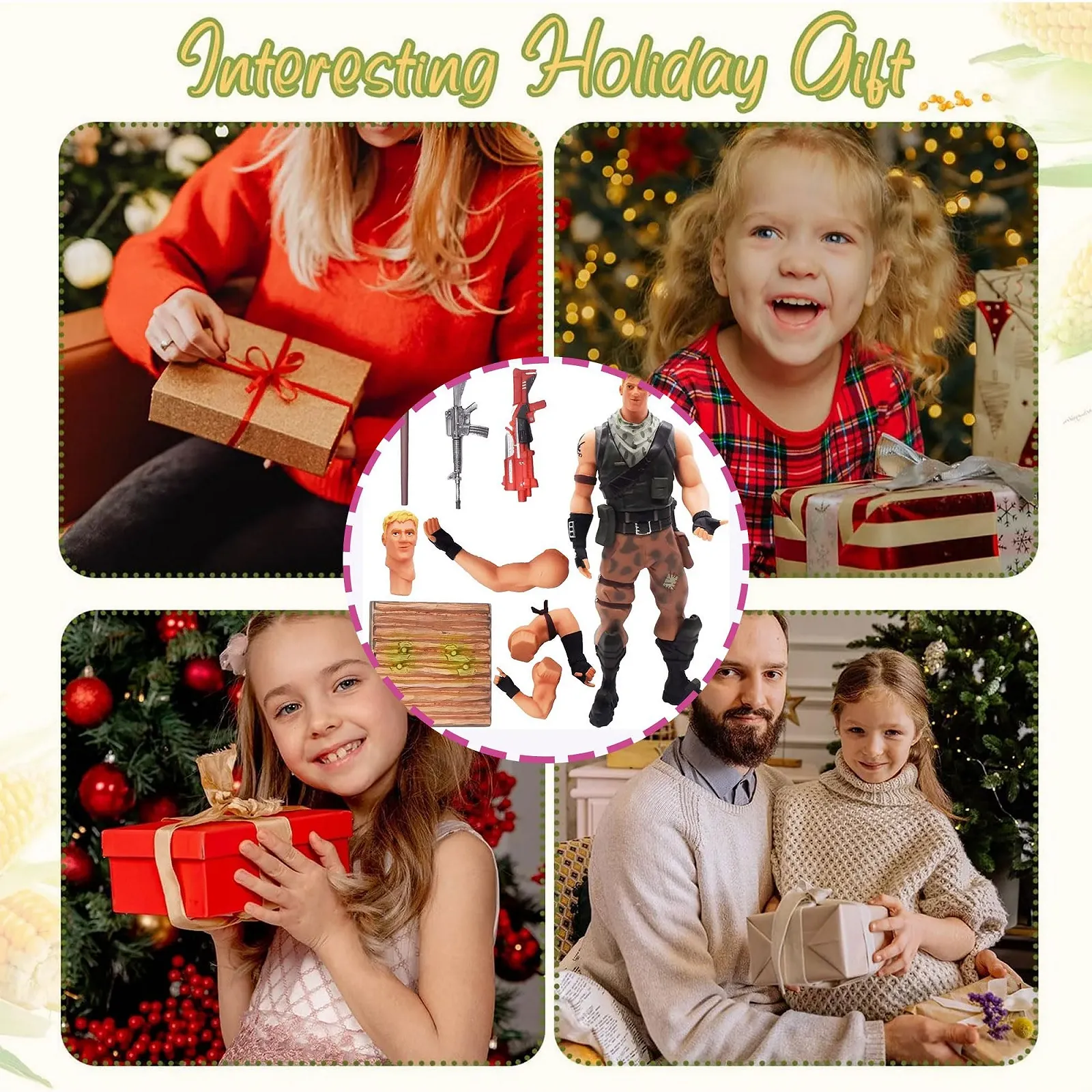 Фігурка HTGWCG Anime Action Figure Military Soldier Playset, фото №8