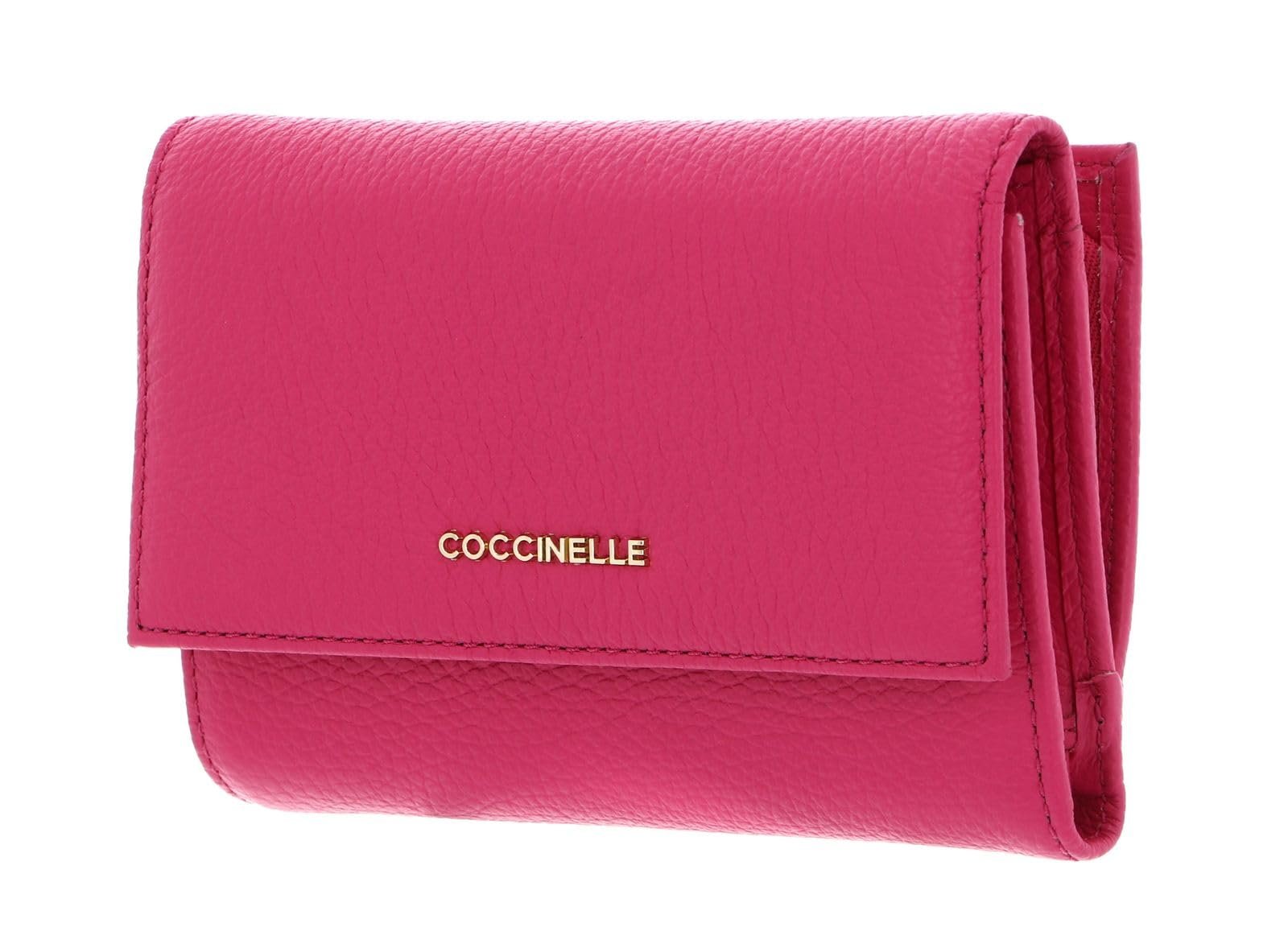 Кошелек Coccinelle Metallic Soft Grainy Leather New Fucsia, New Fucsia, фото №1