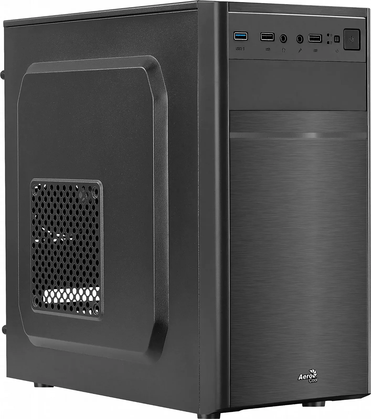 Компьютер AEROCOOL CS-103 / Intel Core i5-4570S / RAM 16GB / SSD 512GB / LAN / Windows 11 / Чёрный, фото №2