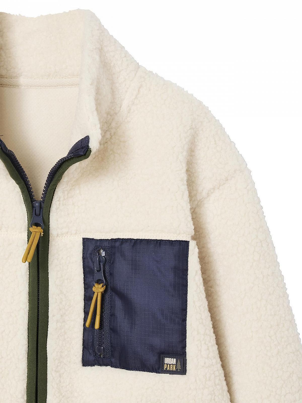 Куртка Teddy Fleece для мальчиков Vertbaudet с карманом на молнии, фото №3