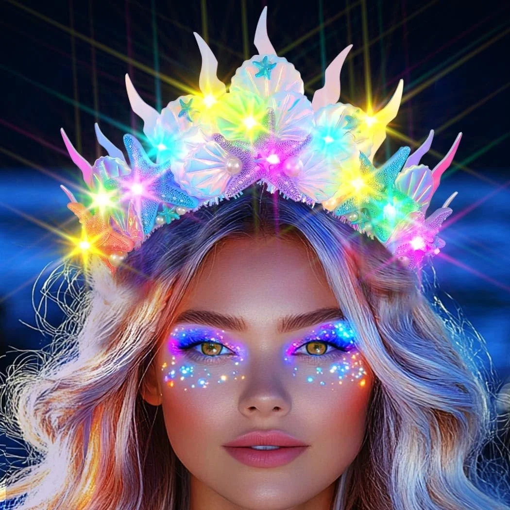 Светящийся обруч Русалка LED, фото №1 Светящийся обруч Русалка LED, фото №1