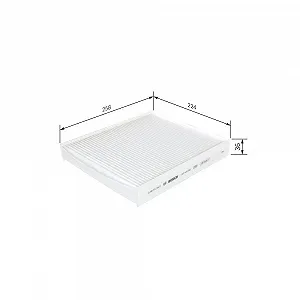 Фильтр салона BOSCH 1 987 435 002 для AUDI SEAT SKODA VW - Фото 1