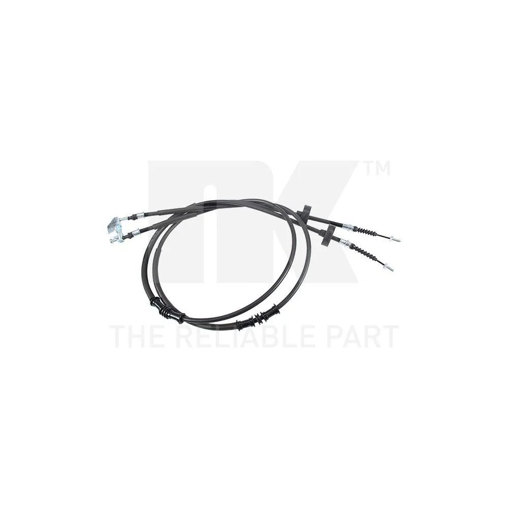 Трос стояночного тормоза NK 9036102 для OPEL VAUXHALL, левый, правый, фото №1