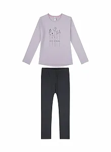 Комплект пижамы для девочек Sanetta - Фото 1