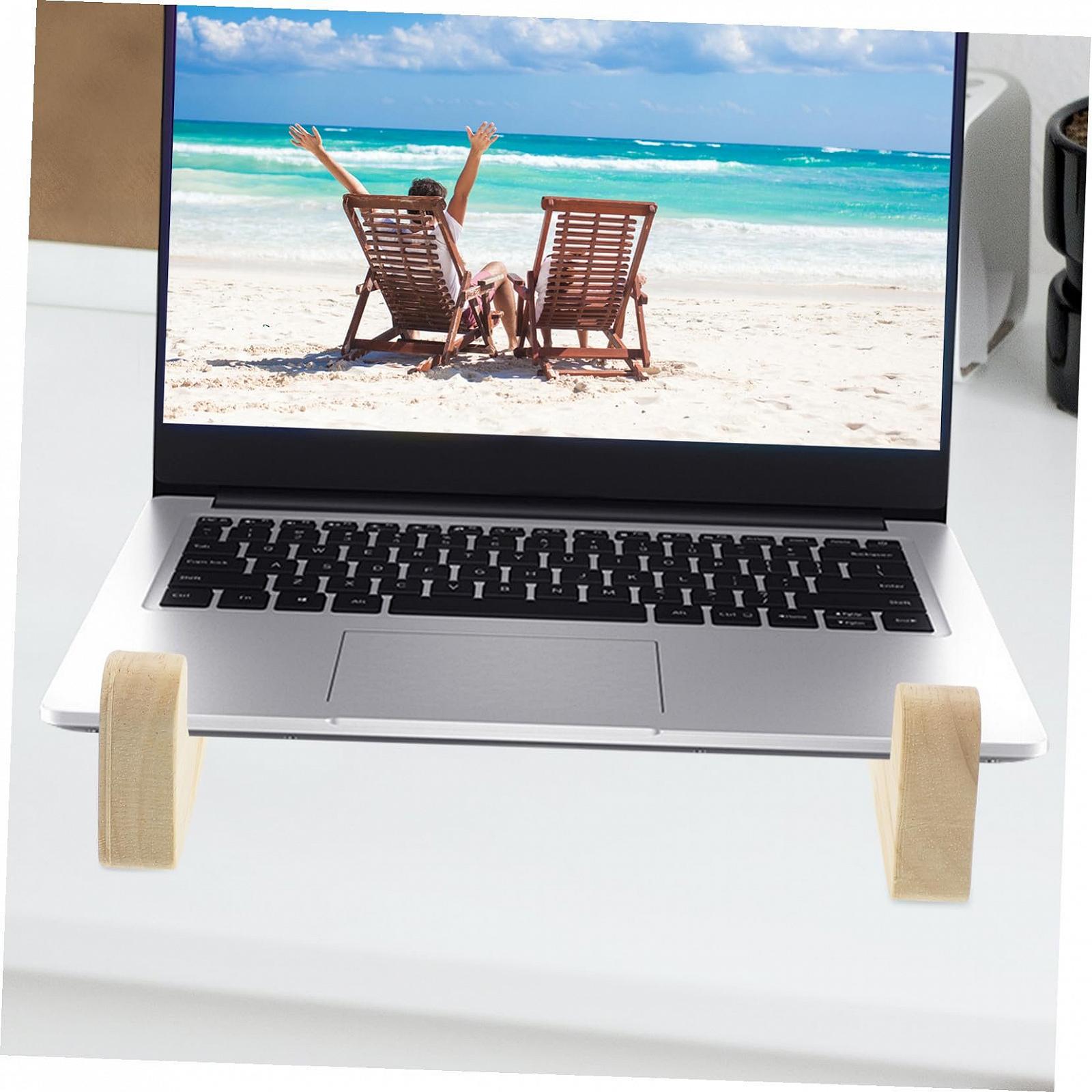 Подставка Деревянная для ноутбука, 2 шт., фото №9