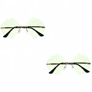 Сонцезахисні Окуляри LIFKOME Полуничні 2 Пари Без оправи - Фото 1