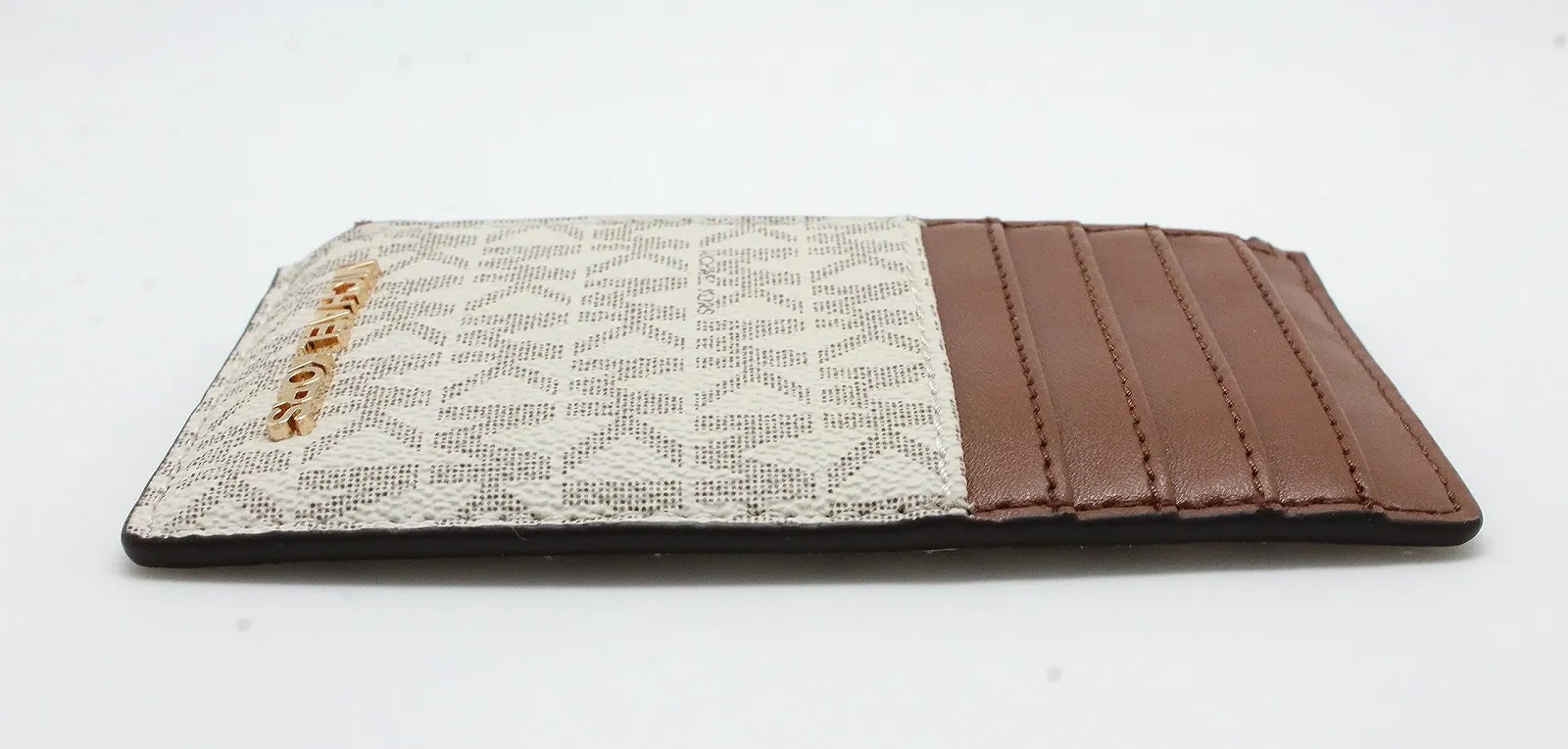 Кошелек Michael Kors Jet Set Travel Top Zip Card Case Vanilla, фото №4 Кошелек Michael Kors Jet Set Travel Top Zip Card Case Vanilla, фото №4