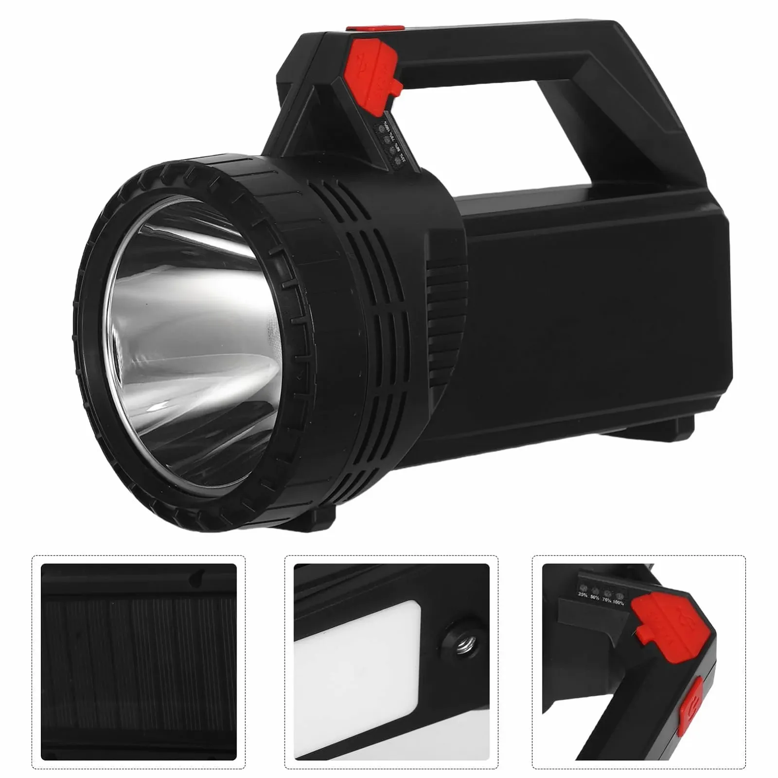 Ліхтар VILLCASE Сонячний Портативний Перезаряджуваний для Кемпінгу на Відкритому Повітрі Світлодіодний на Сонячній Енергії, фото №8