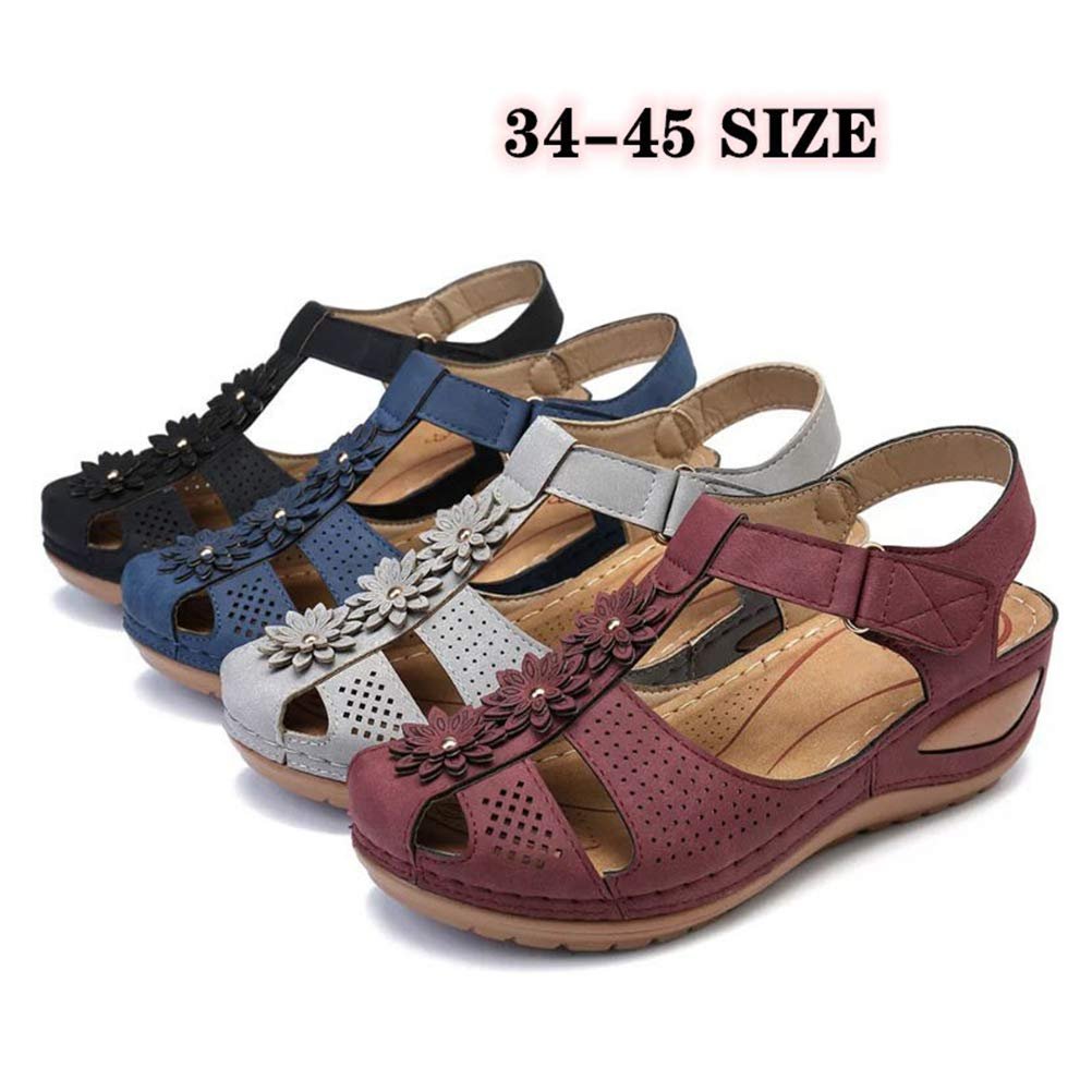 Женские сандалии с закрытым носком CrEev, удобные спортивные., фото №3