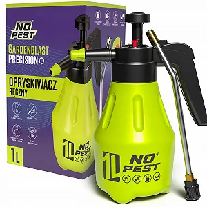 Обприскувач ручний пневматичний GardenBlast Precision 1 л сталева трубка - Фото 1