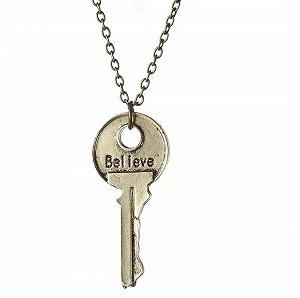 Модний сріблястий ланцюжок унісекс Ключ - Фото 1