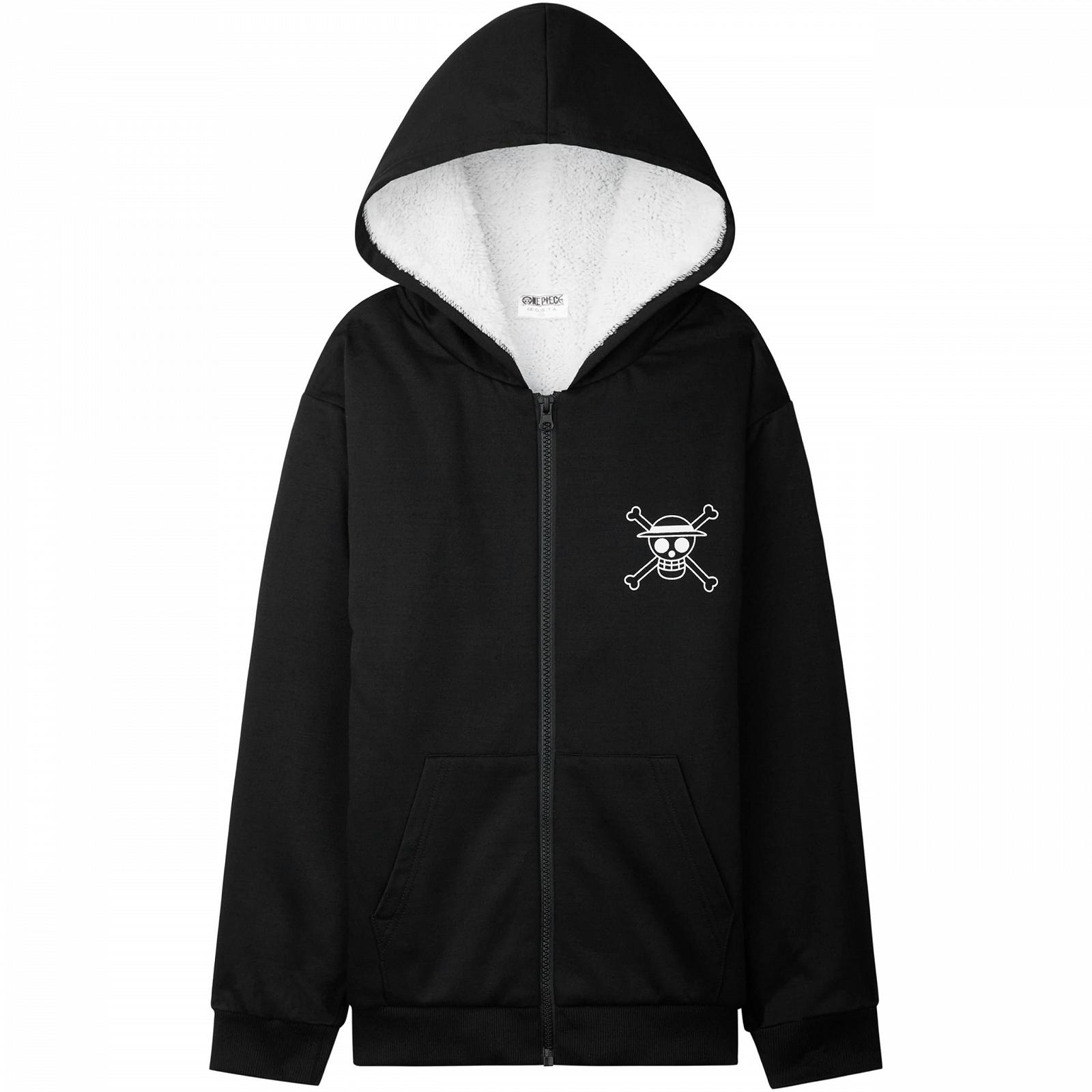 Худи на молнии для мальчиков One Piece Sherpa, фото №1