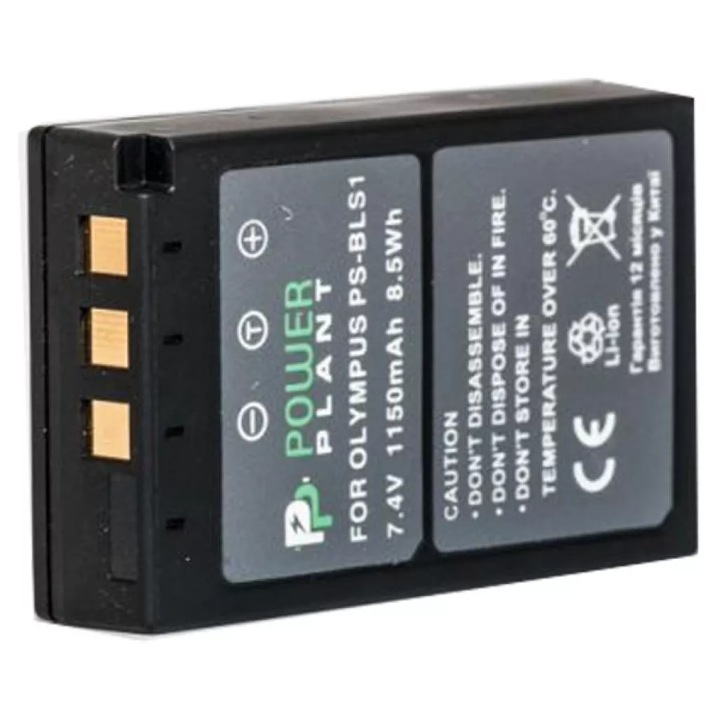 Аккумулятор к фото/видео PowerPlant Olympus PS-BLS1 (DV00DV1193), фото №1