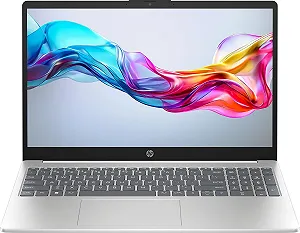 Ноутбук 15.6" HP Laptop 15 (15-fd0009sl) Intel Core i3-N305 RAM 8GB SSD 256GB Win11 (UKR) - Фото 1