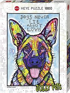Купить Пазл HEYE 29732 Dogs Never Lie About Love 1000 элементов Разноцветный - Фото 1 Пазл HEYE 29732 Dogs Never Lie About Love 1000 элементов Разноцветный - Фото 1