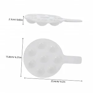 Форма для випікання Sosoport Porcelain Escargot керамічна з отворами та ручками термостійка synthetic.ua - Фото 1