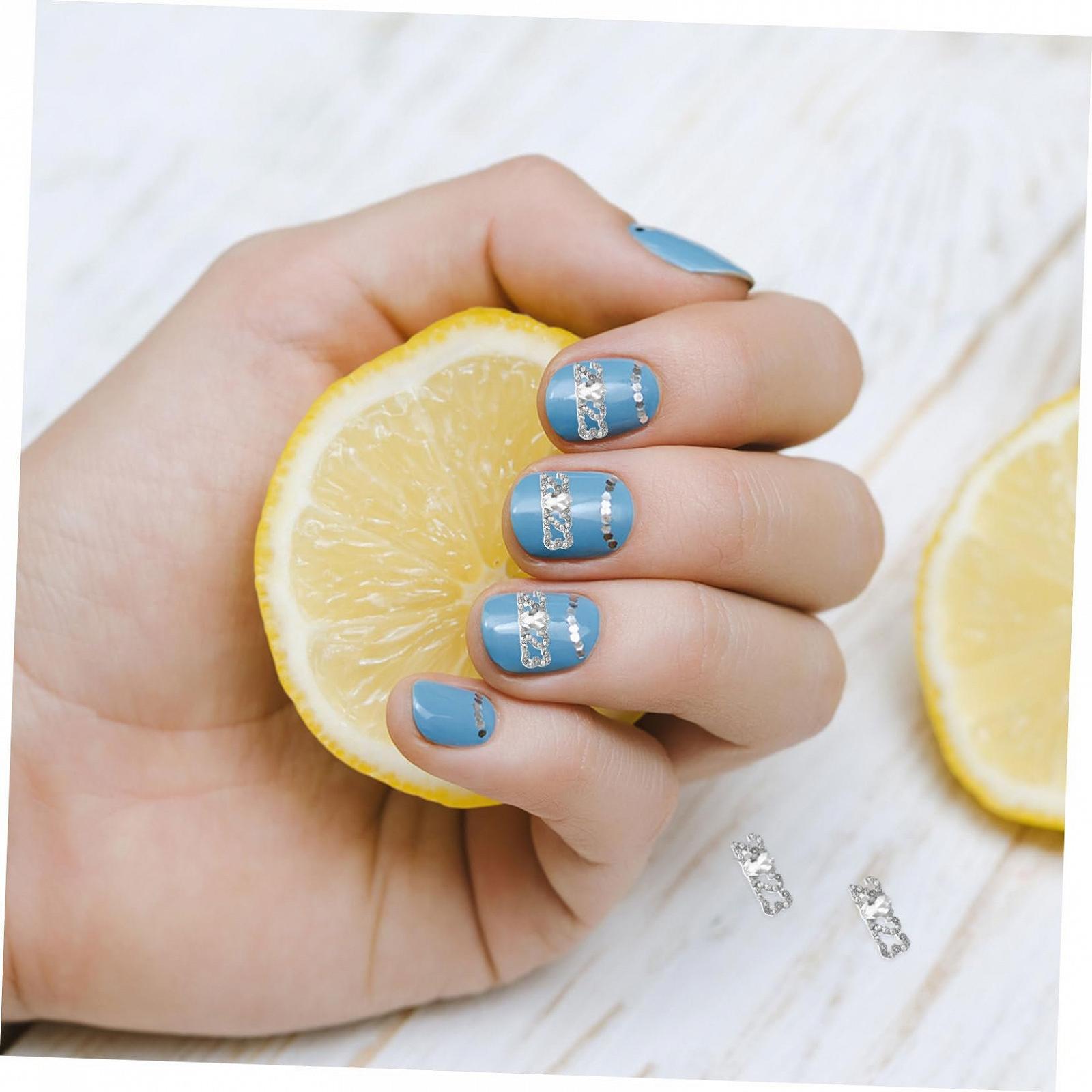 Украшения для ногтей Healvian 30 шт., набор украшений для ногтей для свадеб, дней рождений и прочего. Легкие, стильные и простые в использовании дома и в маникюрных салонах, фото №6