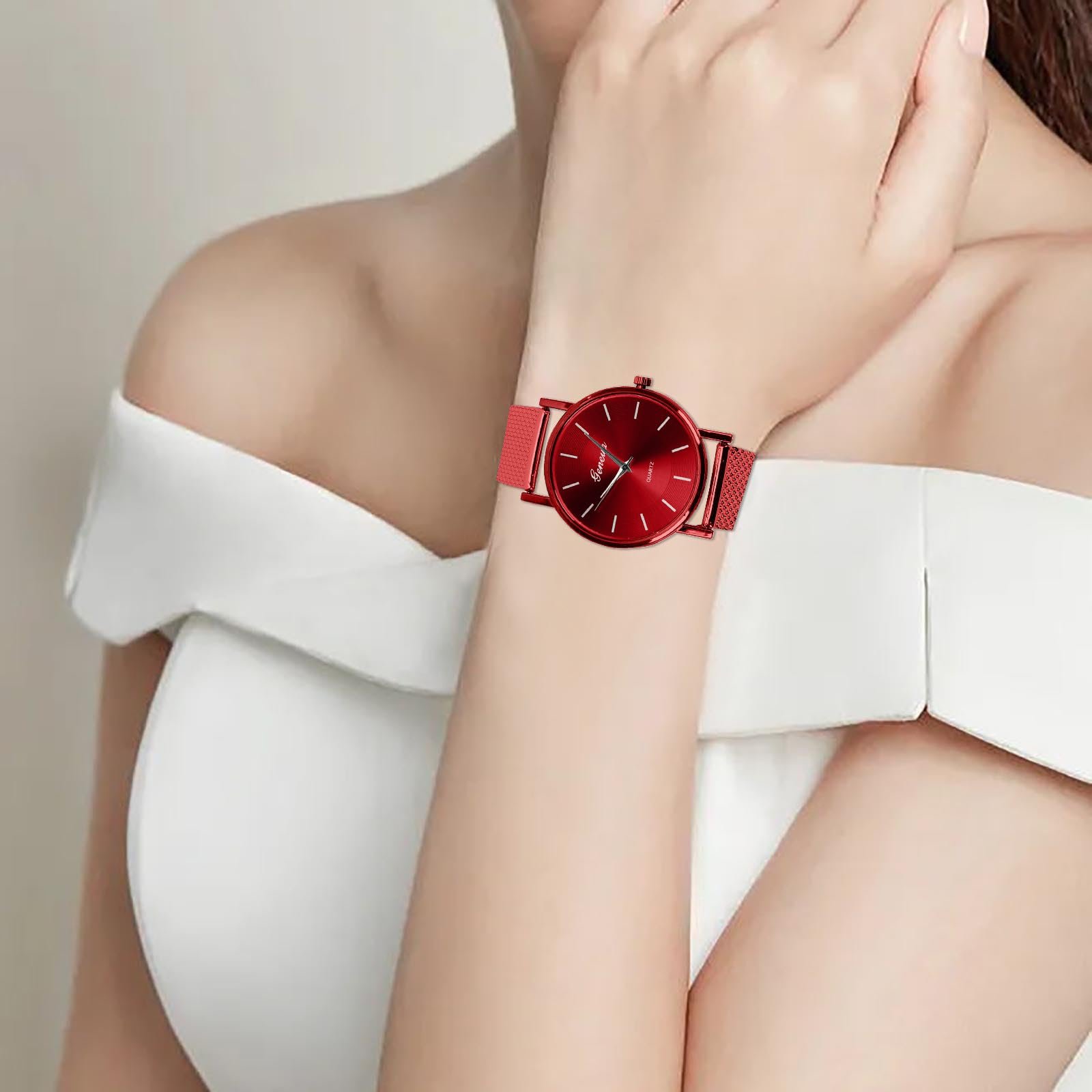 Женские часы Generisch Водонепроницаемые часы Quartz Синий Спортивные часы с цифрами, фото №3