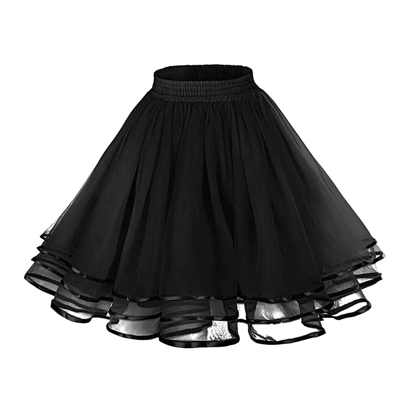 Спідниця  Жіноча Пачка Коротка Балетна Petticoat 50s A Line Party Puffy, фото №1