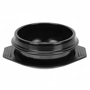 Кастрюля керамическая Casserole с термостойкой подставкой, нескользящая, равномерный нагрев - Фото 1