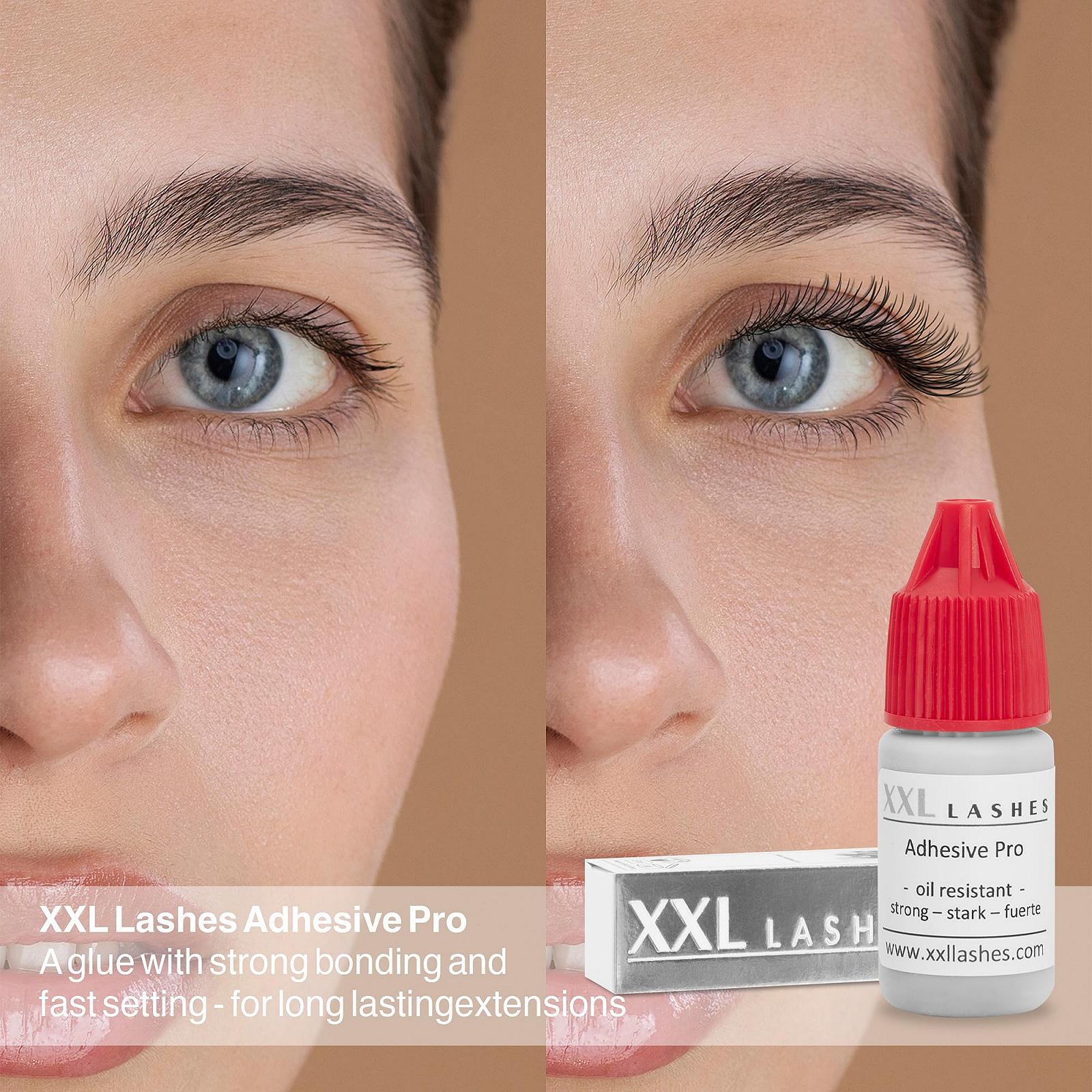 Клей для вій XXL Lashes Adhesive "Pro" Водостійкий Олійностійкий Веганський 5 мл, фото №6 Клей для вій XXL Lashes Adhesive "Pro" Водостійкий Олійностійкий Веганський 5 мл, фото №6