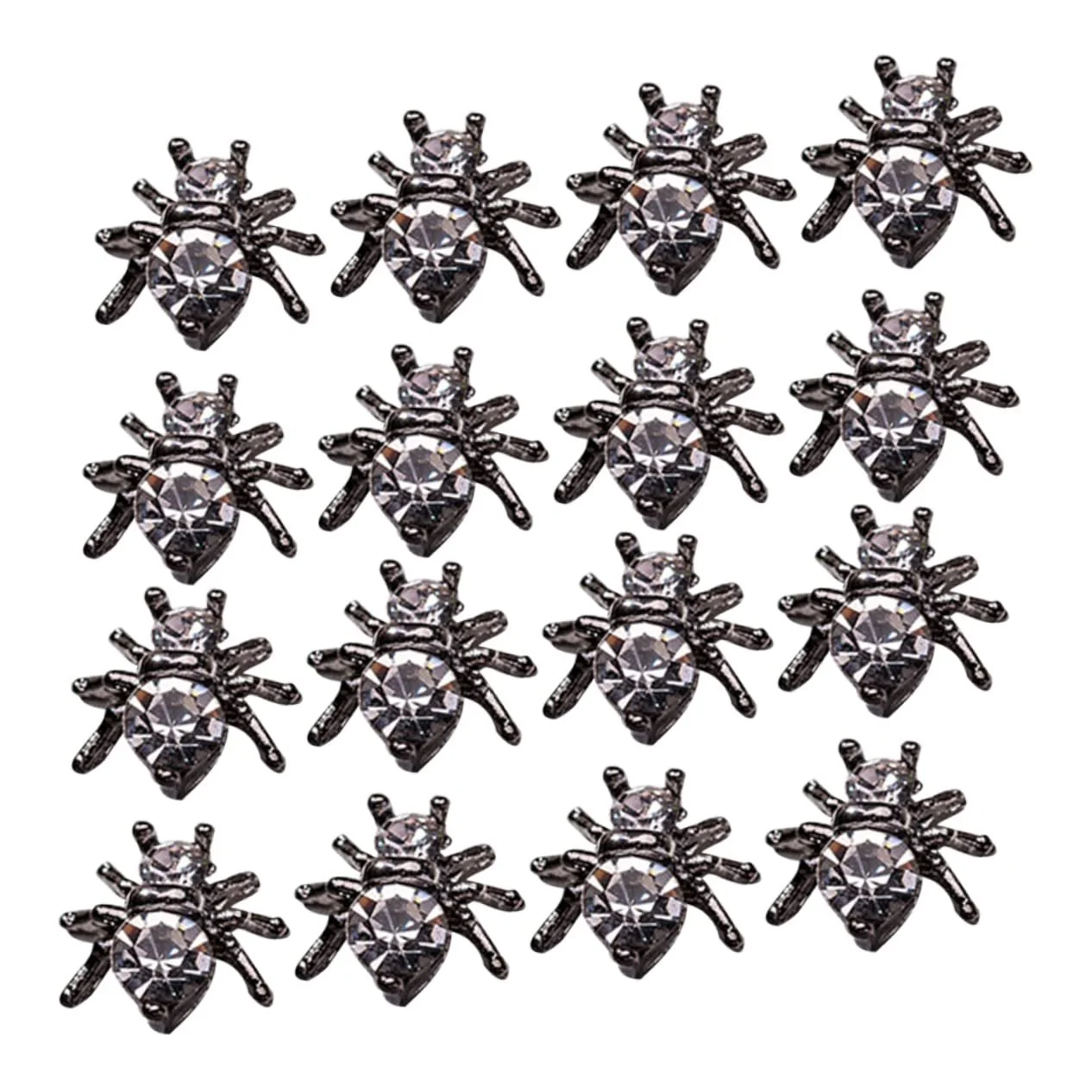 Украшения для ногтей Паук FRCOLOR, ювелирные изделия для дизайна ногтей, для вечеринок, праздников и особых случаев, прочные и многоразовые материалы, 40 штук в упаковке, фото №7