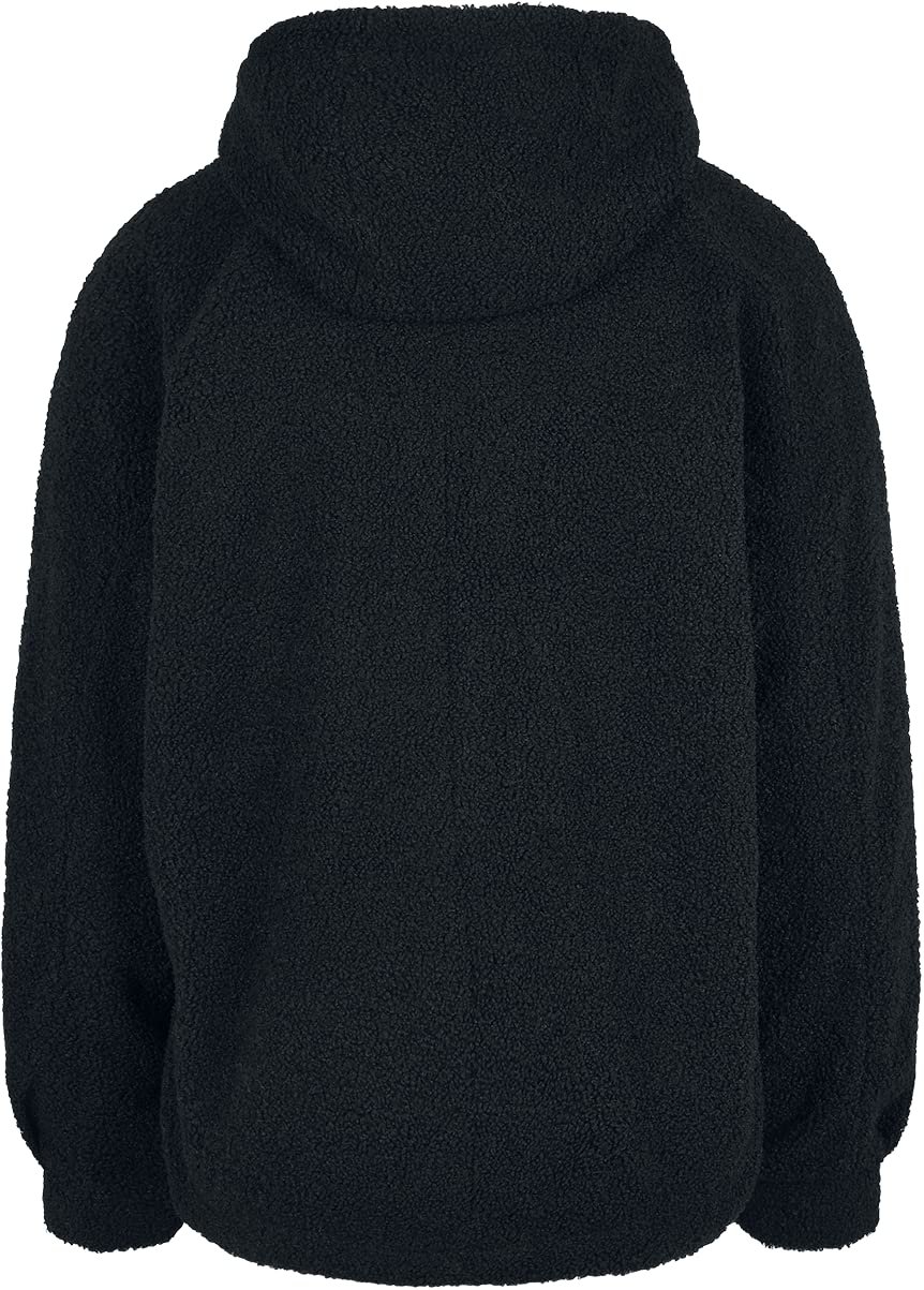 Жіноча зимова куртка Urban Classics Коротка Oversize Sherpa Куртка з подовженою спинкою, заокругленим низом і капюшоном, фото №2 Жіноча зимова куртка Urban Classics Коротка Oversize Sherpa Куртка з подовженою спинкою, заокругленим низом і капюшоном, фото №2