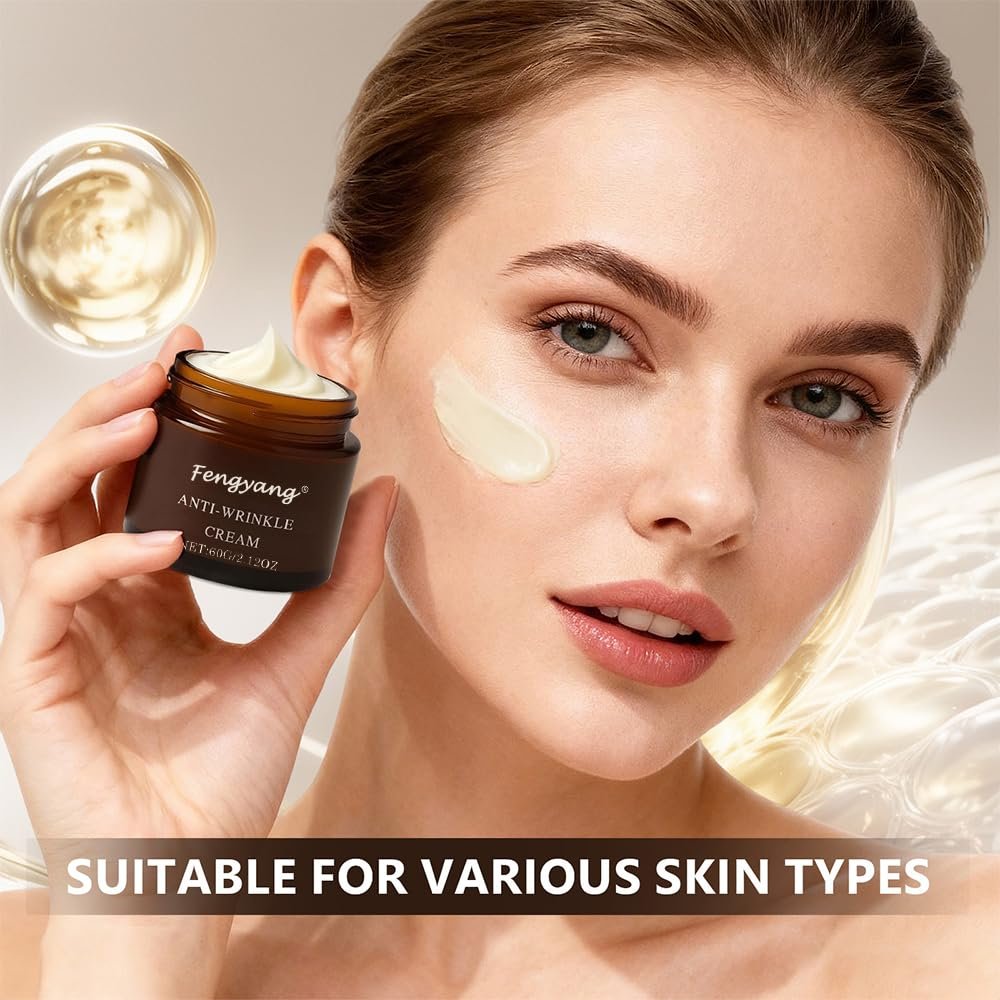 Денний крем Fengyang Retinol Anti-Ageing живильний проти зморшок для всіх типів шкіри, фото №8 Денний крем Fengyang Retinol Anti-Ageing живильний проти зморшок для всіх типів шкіри, фото №8
