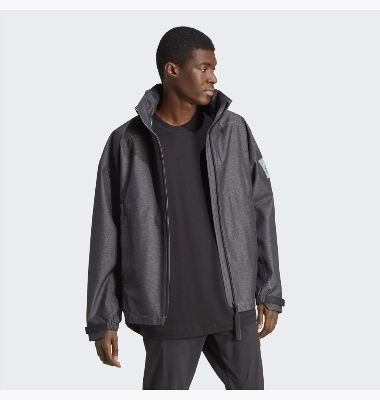 Куртка Adidas Myshelter Rain S Серая, фото №1