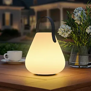 Настільна лампа FUYO LED Акумуляторна з пультом дистанційного керування IP44 Водонепроникна Підвісна Matte - Фото 1