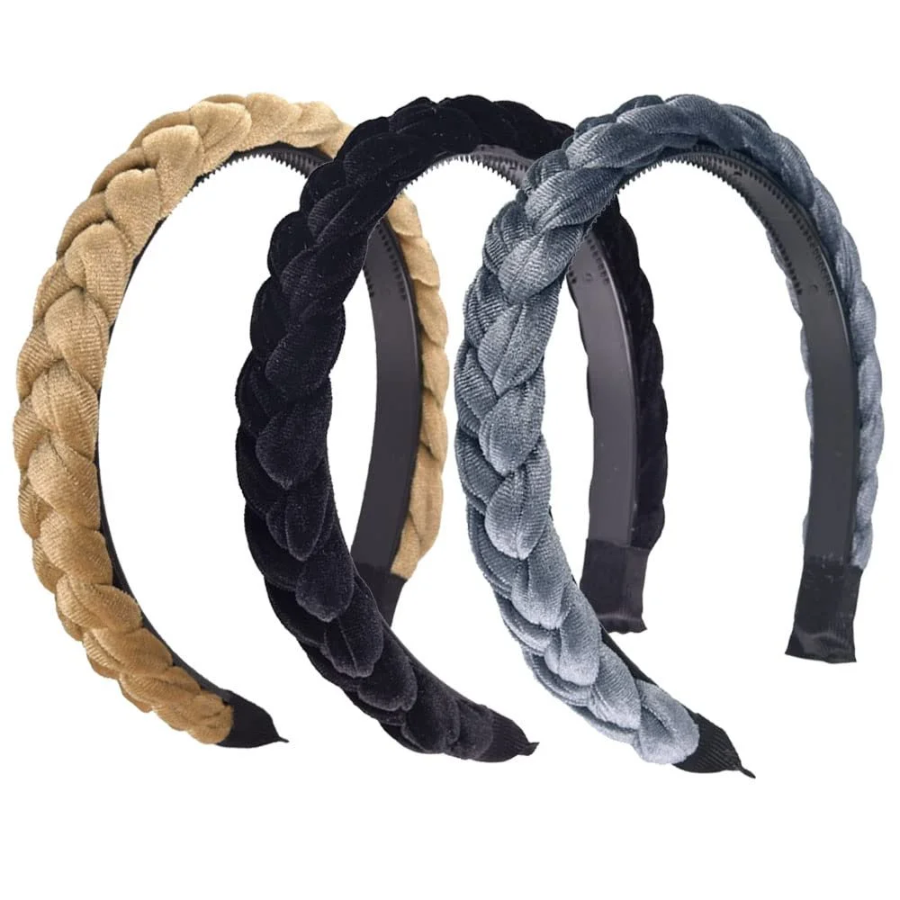 Обруч Плетеный Разные Цвета, набор 3 шт, фото №1