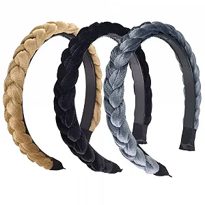 Обруч Плетеный Разные Цвета, набор 3 шт - Фото 1