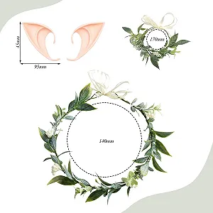 Вінок Квітковий Зелений synthetic.ua - Фото 1