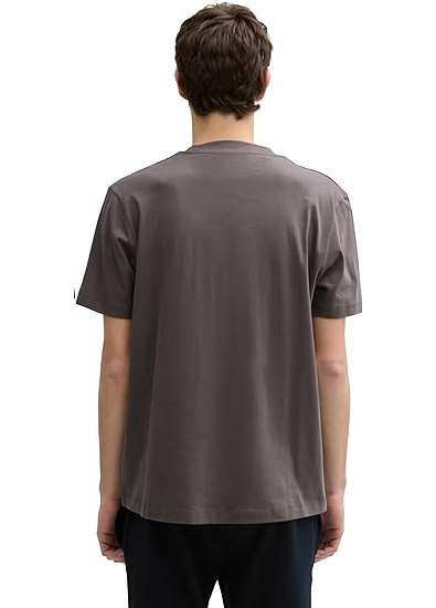 Футболка Men's Denim Slim Fit  1037655-11587 Tom Tailor Темно-сірий L, фото №2