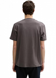 Футболка Men's Denim Slim Fit  1037655-11587 Tom Tailor Темно-сірий 2XL synthetic.ua - Фото 1