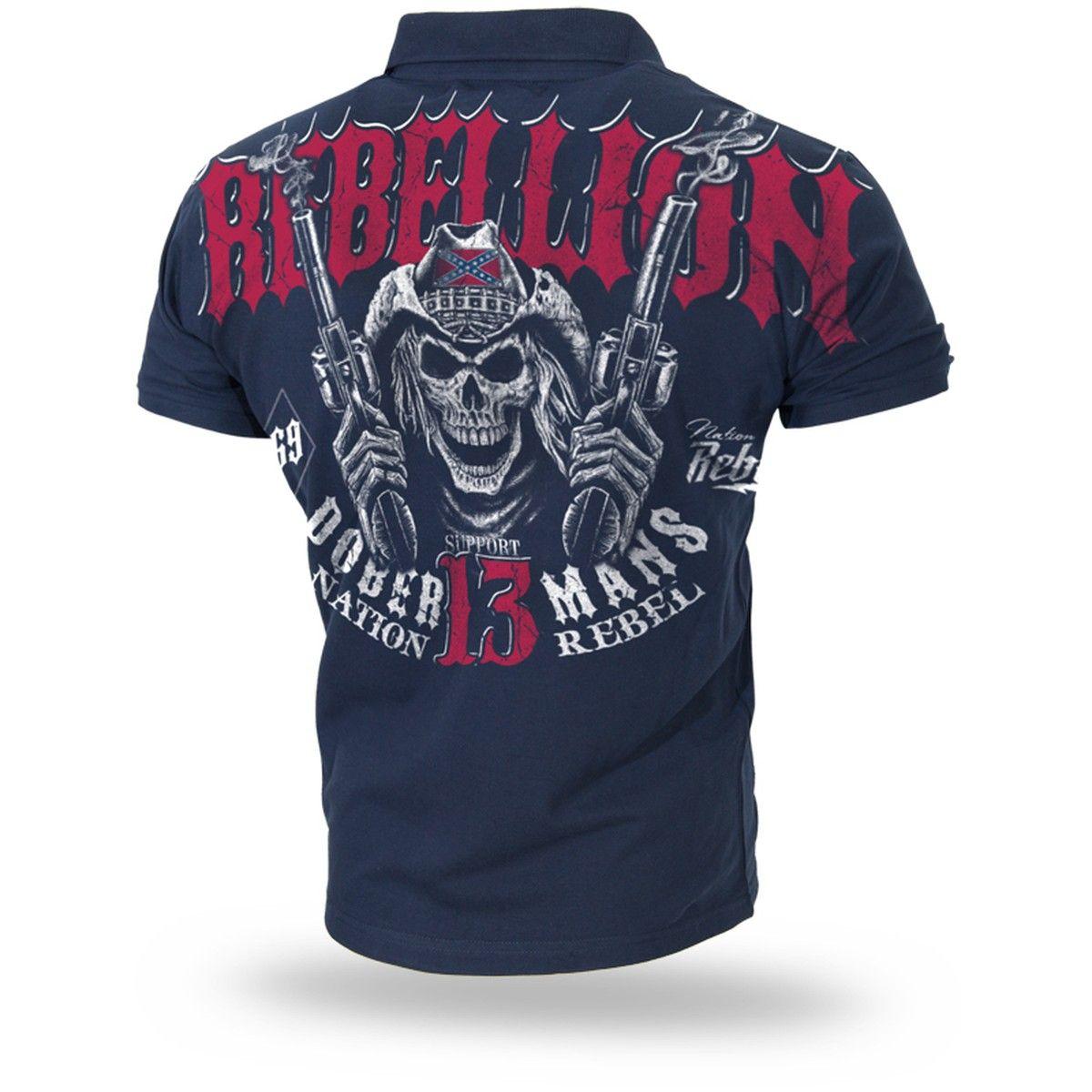 Dobermans Aggressive Футболка Поло Rebellion 13 TSP165NV XL, фото №2