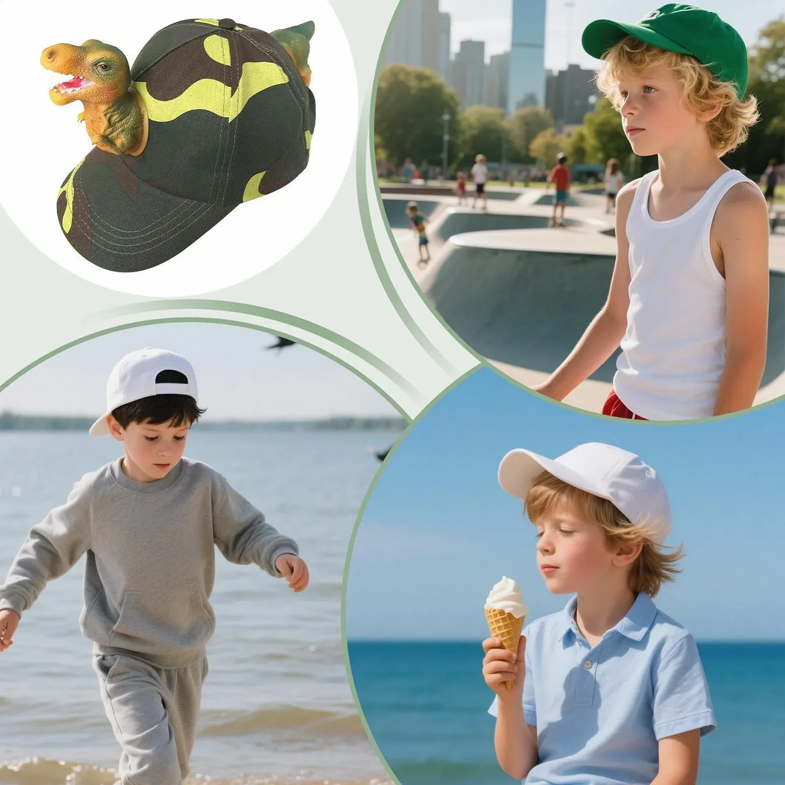 Бейсболка Générique з динозавром UV-захист, фото №4