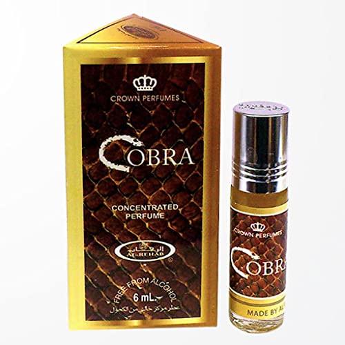 Attar Al-Rehab Cobra 6 ml Для чоловіків Alcohol-Free, фото №1 Attar Al-Rehab Cobra 6 ml Для чоловіків Alcohol-Free, фото №1