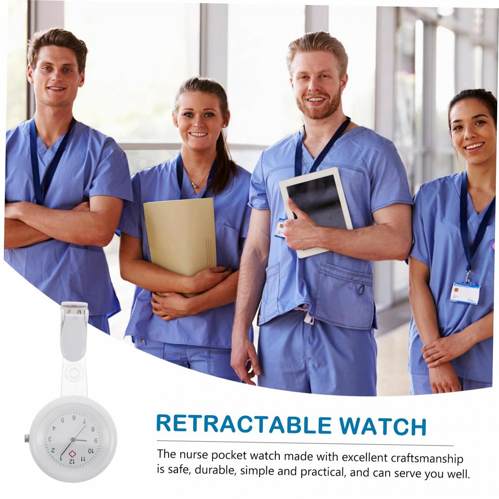 Брошь Часы Кварцевые часы на подвеске LIFKOME Практичные карманные часы, фото №8