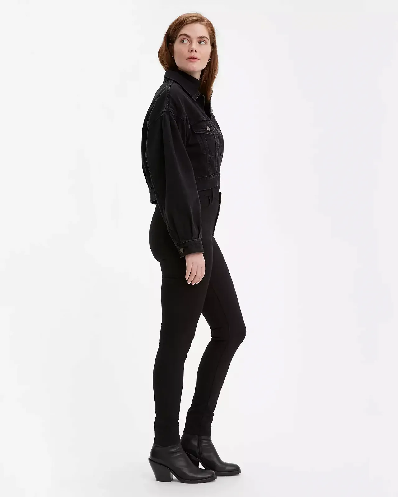 Жіночі джинси Levis - 721 High Rise Skinny Night Is Black - 24, фото №4 Жіночі джинси Levis - 721 High Rise Skinny Night Is Black - 24, фото №4