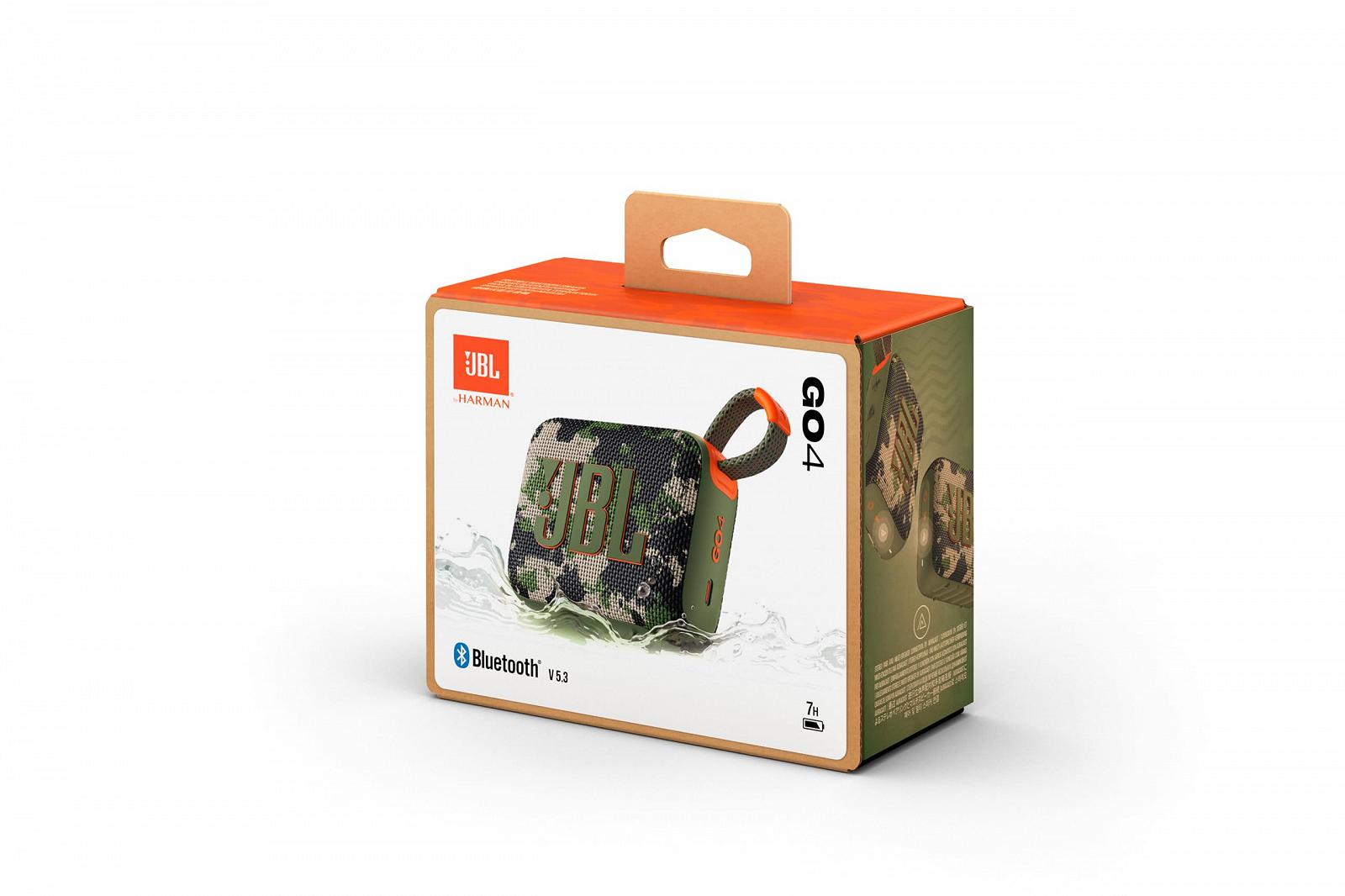 Портативна колонка JBL Go 4 Камуфляжна, фото №5