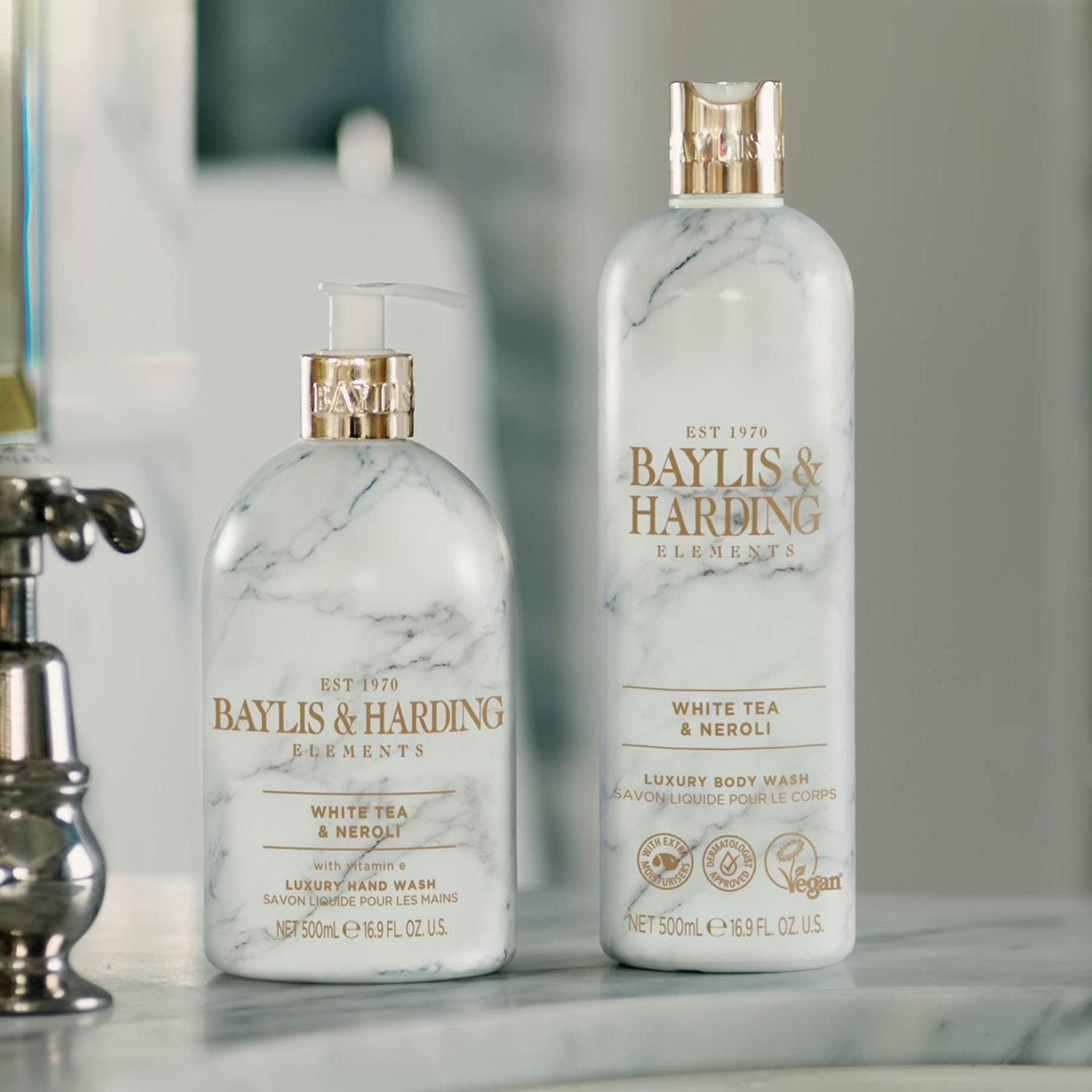 Гель для мытья тела Baylis & Harding Elements White Tea & Neroli 500 мл 4 шт., фото №5 Гель для мытья тела Baylis & Harding Elements White Tea & Neroli 500 мл 4 шт., фото №5