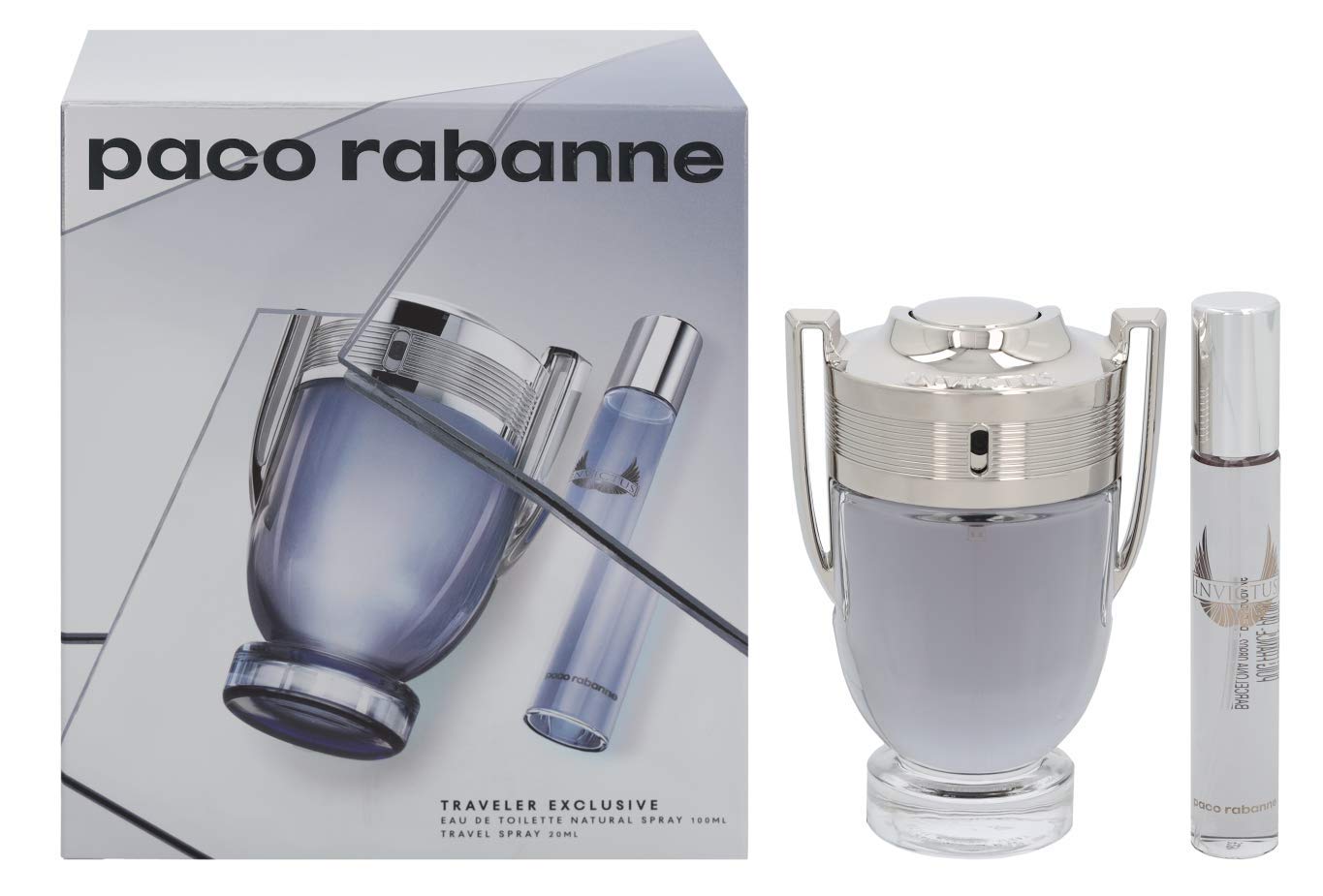 Туалетная вода Paco Rabanne Invictus 100 мл + 20 мл - 120 мл, фото №2