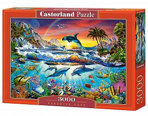 Пазл Castorland Hobby Range Paradise Cove 3000 деталей разноцветный - Фото 1