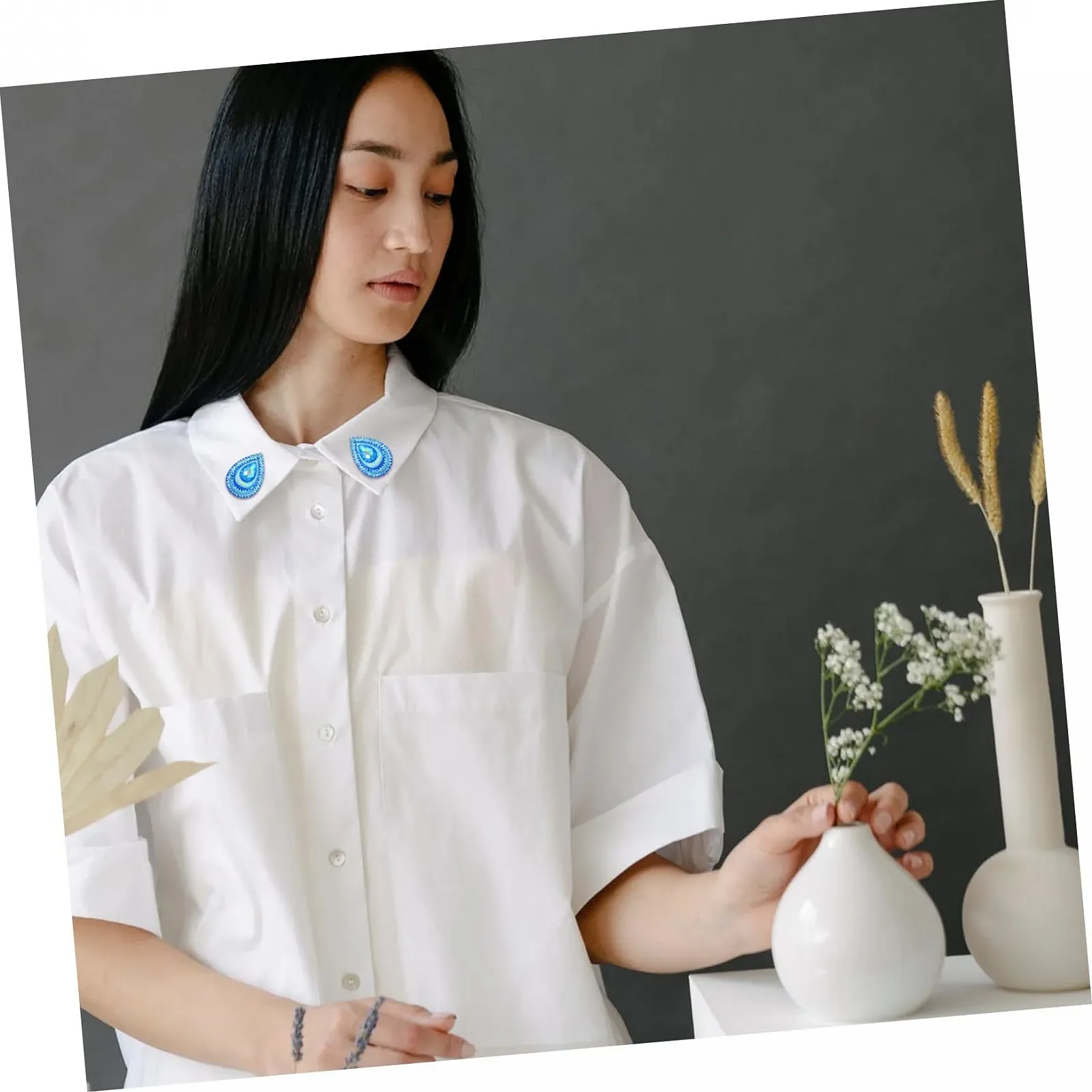 Краплі LALAFINA 2 набори Декоративні діаманти для оздоблення весільної сукні, фото №3