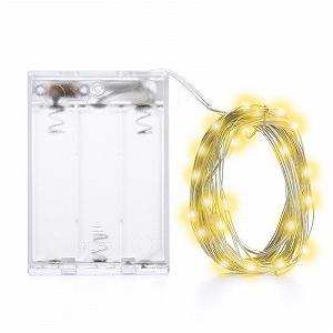 Гирлянда ENLACE, 100 LED, 10 м, медная проволока, теплый белый - Фото 1